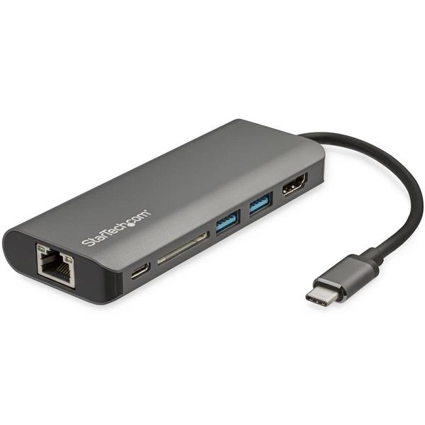 Adaptador Multipuertos con Hdmi  Lector Sd  2Xa 1Xc  Pd 3.0 (DKT30CSDHPD3)