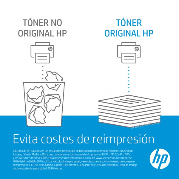 Tóner HP LaserJet Original  126A Magenta (W2311A)