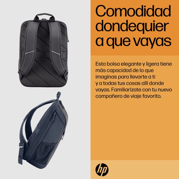 HP TRAVEL EXPANDABLE 18L BACKPACK GRAY (6B8U6AA)