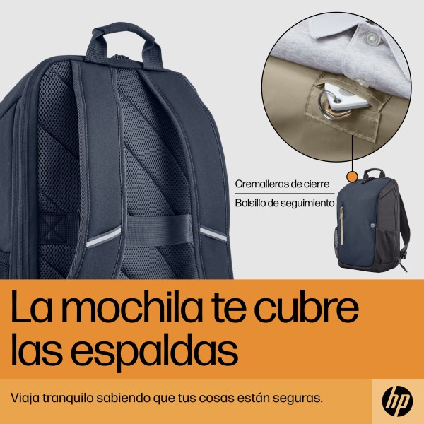 HP TRAVEL EXPANDABLE 18L BACKPACK GRAY (6B8U6AA)