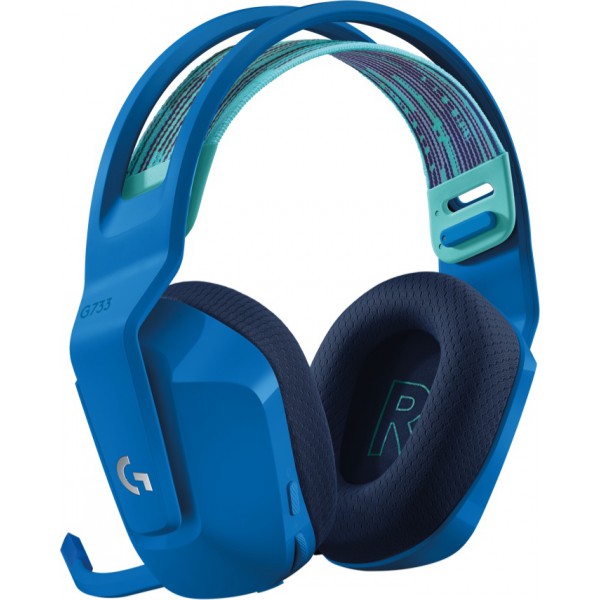 Audífonos Inalámbricos Logitech G733 Lightspeed Rgb, Stereo 7.1, Azul (981-000942)
