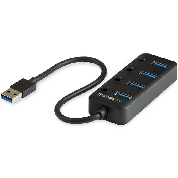 Hub Ladron Usb 3.0 4 Puertos   Usb A A Usb 3.0 Tipo A Con Interruptore