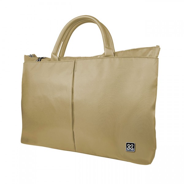 Bolso Notebook Para Damas Amalfi- 15.6- 1680D Nylon -Beige