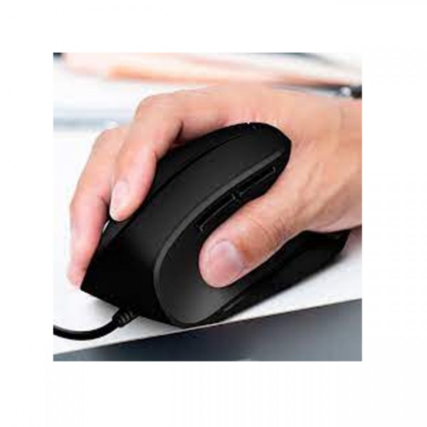 Mouse Usb Vertical Ergonomico - Black (KMO-506)