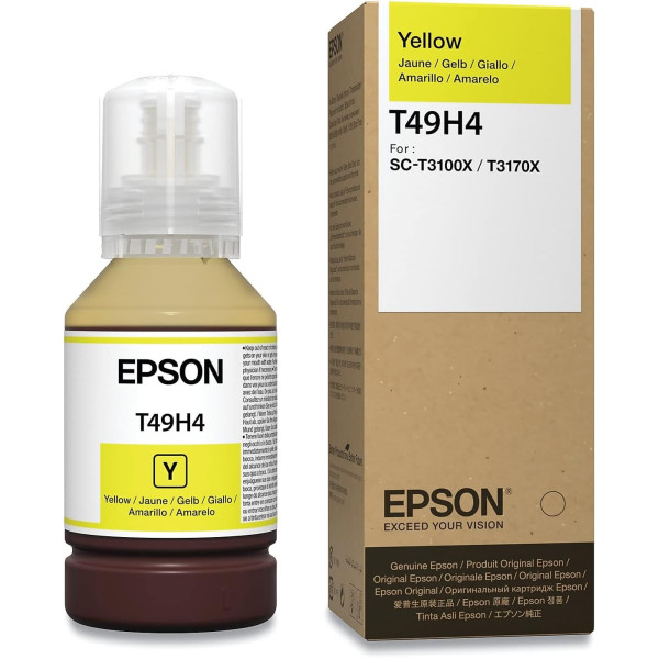 Tinta amarilla ScT3100x de 140ml para impresoras modelo T49h (T49H400)