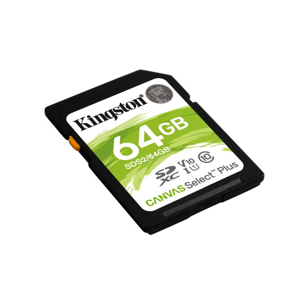 Tarjeta de Memoria SD 64GB Sdxc Canvas Select Plus 100R C10 (SDS2/64GB)
