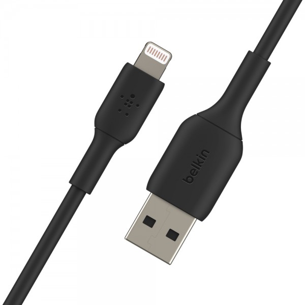 Cable de Conector Lightning Negro de 1 metro (CAA001BT1MBK)