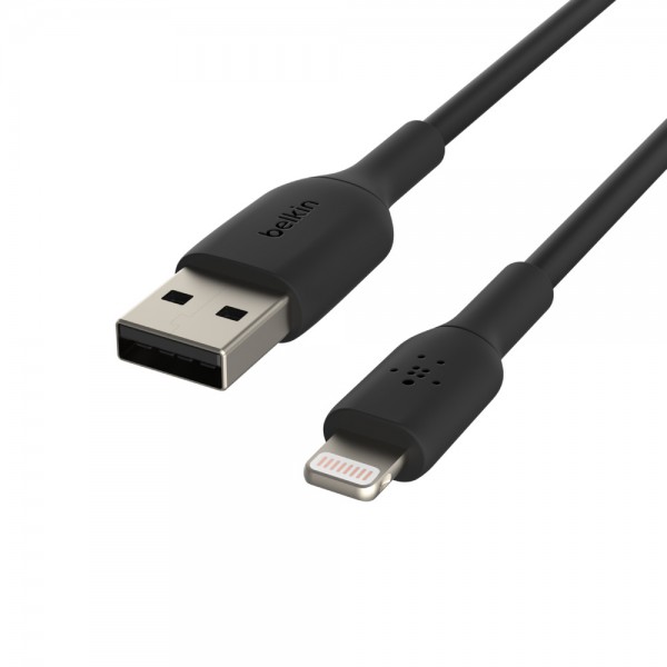 Cable de Conector Lightning Negro de 1 metro (CAA001BT1MBK)