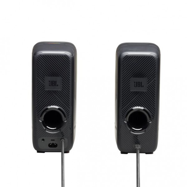 Altavoces  Para Pc  Inalámbrico Jbl Quantum Duo   Bluetooth  20 Vatios (Total)  2 Vias  Negro (JBLQUANTUMDUOBLKAM)