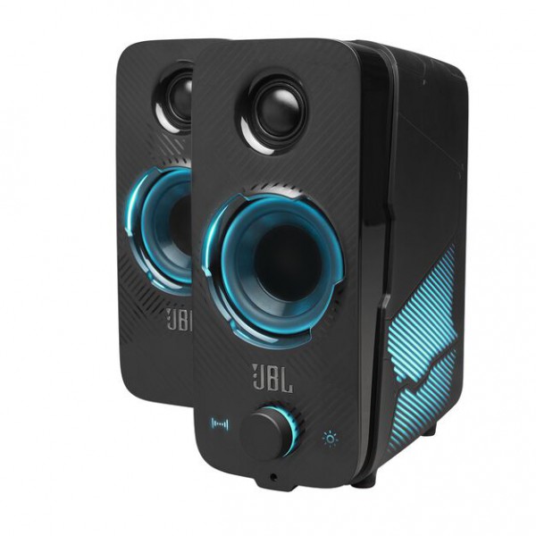 Altavoces  Para Pc  Inalámbrico Jbl Quantum Duo   Bluetooth  20 Vatios (Total)  2 Vias  Negro (JBLQUANTUMDUOBLKAM)