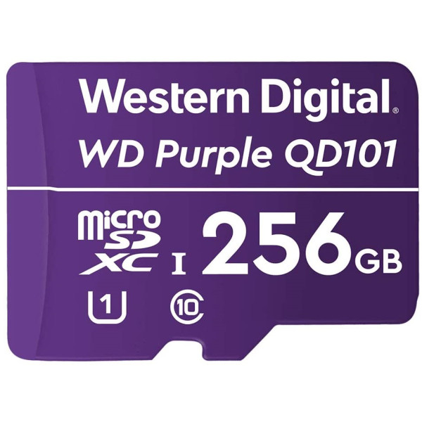 Microsd Purple Wd Purple Qd101 Microsd 256gb Wdd256g1p0c
