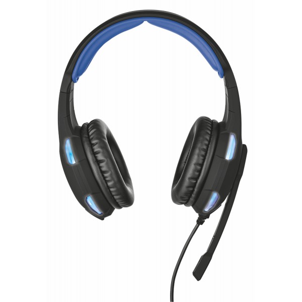 Audífonos Gxt 350 Radius 7.1 Diadema USB Tipo A Negro, Azul (22052)