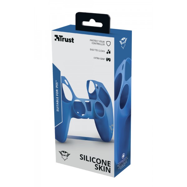 Protector Para Joystick de Ps5 Trust Gxt 748, Silicona, Azul (24171)