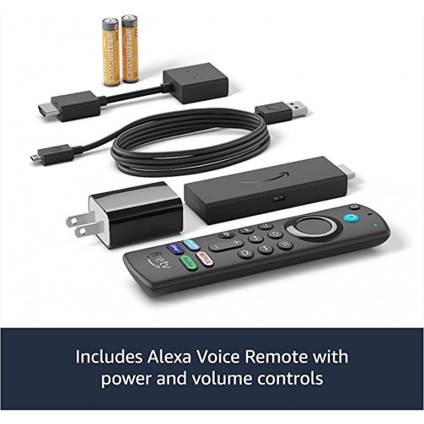 Amazon Fire TV Stick 4K con Alexa Voice Remote (935092) (FIRE TV STICK 4K)