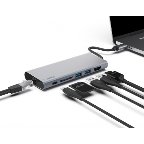 Hub De Interfaz Usb 3.2 Gen 1 (3.1 Gen 1) Type-C 5000 Mbit F4u092btsgy (F4U092BTSGY)