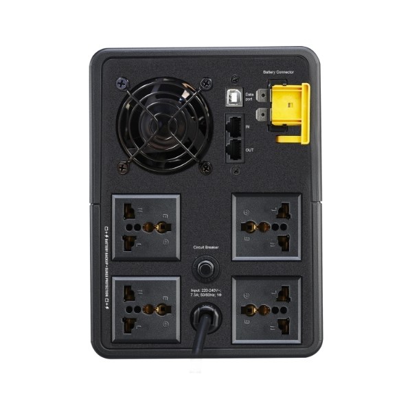 Ups APC Bx1600Mi, Ms Sistema de Alimentación Ininterrumpida Linea Interac (BX1600MI-MS)