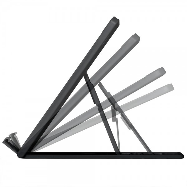 Base Para Notebook Easy Riser Go Smartfit (Color Negra,  Hasta 17) (K50422WW)
