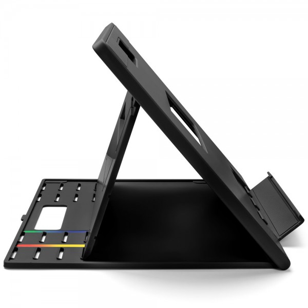 Base Para Notebook Easy Riser Go Smartfit (Color Negra,  Hasta 17) (K50422WW)