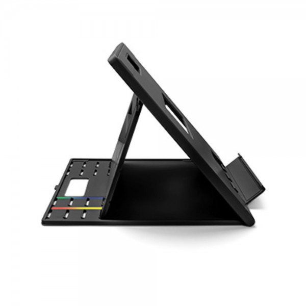 Base Para Notebook Easy Riser Go Smartfit (Color Negra,  Hasta 17) (K50422WW)