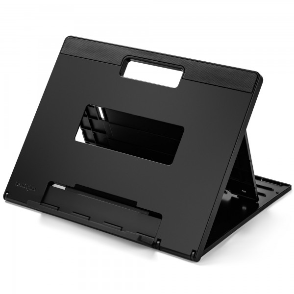 Base Para Notebook Easy Riser Go Smartfit (Color Negra,  Hasta 17)
