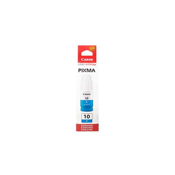 Botella de Tinta Canon Gi-10 Cyan Original (3391C001)