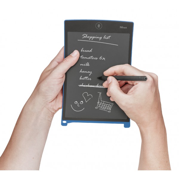 Wizz Bloc de Notas Digital Perp Negro,  Azul 125 X (22357)