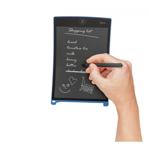 Wizz Bloc de Notas Digital Perp Negro,  Azul 125 X (22357)