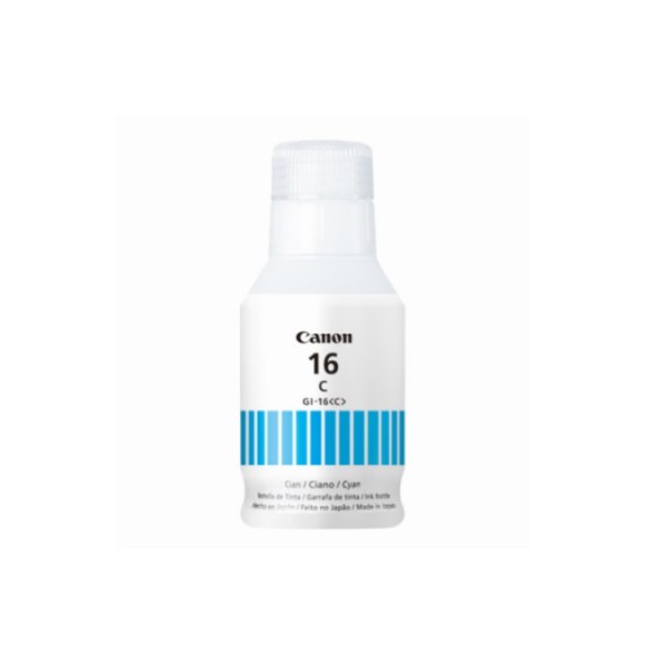 Botella de Tinta Canon Gi-16  1 Pieza(S) Original Cian (4418C001)