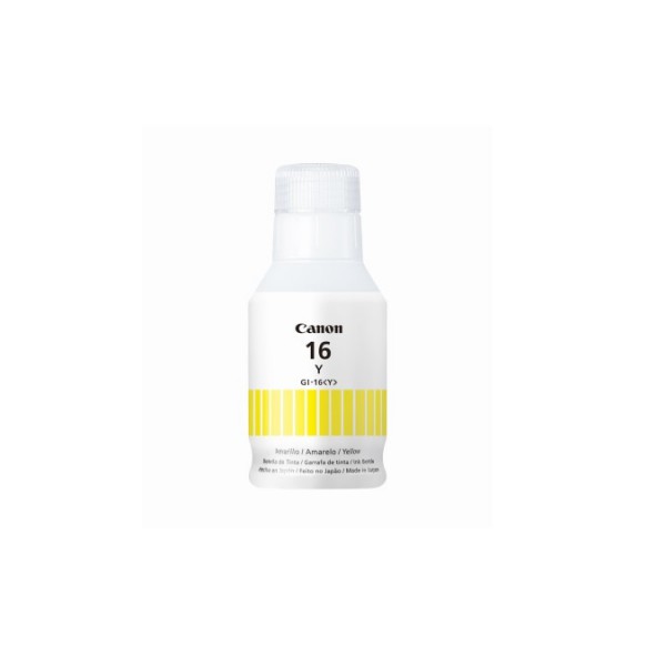 Botella de Tinta Canon Gi-16  1 Pieza(S) Original Amarillo (4420C001)