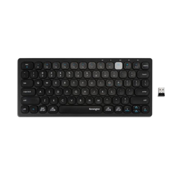 Teclado Inalámbrico Compacto Bluetooth Negro K75502ES (K75502ES)