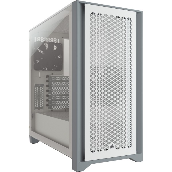 Gabinete Corsair 4000d Airflow  Atx Vidrio Templado Malla Frontal Blanco Cc-9011201-Ww