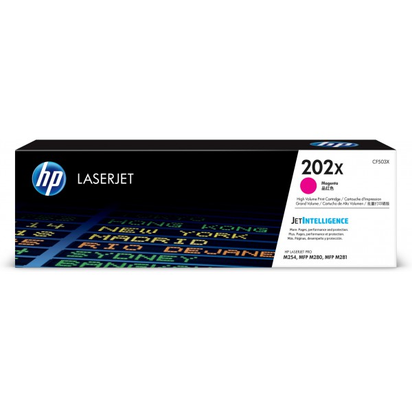 Cartucho Toner Hp Laserjet 202x, Magenta (CF503X)