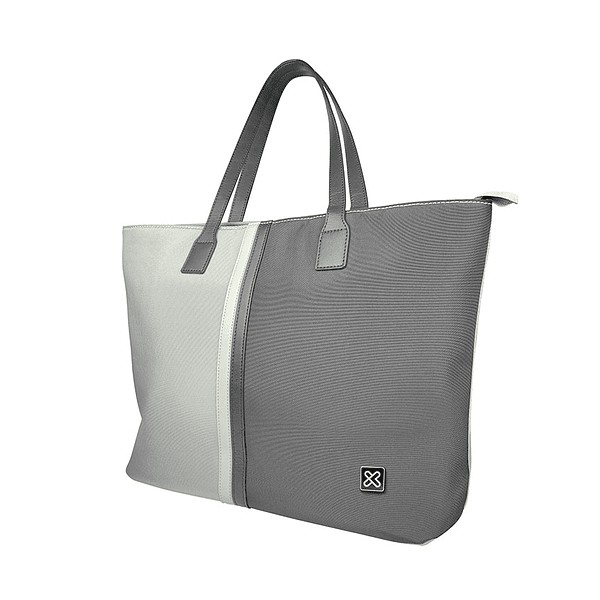 Bolso Para Laptop Gray, White Klb-461Gr
