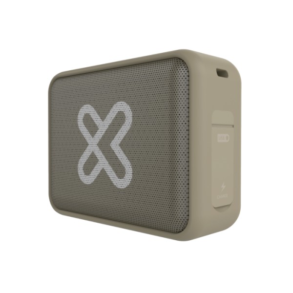 Parlante Portátil Klip Xtreme Port Tws Bluetooth Ipx7 Beige
