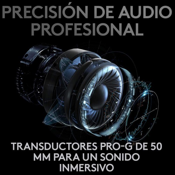 Logitech G Pro X Wireless Lightspeed Gaming Headset 7.1 981000906 (981-000906)