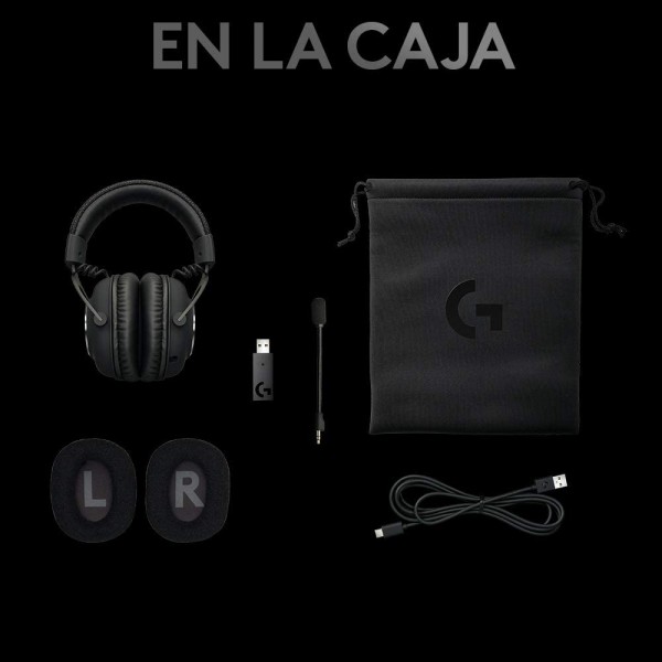 Logitech G Pro X Wireless Lightspeed Gaming Headset 7.1 981000906 (981-000906)
