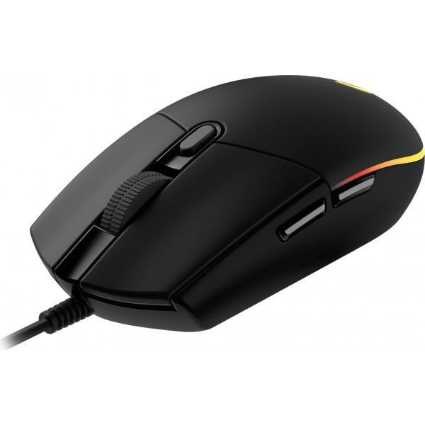Mouse Gamer Logitech G203 Rgb Lightsync 6 Botones Programables 8.000 Dpi Black (910-005793)
