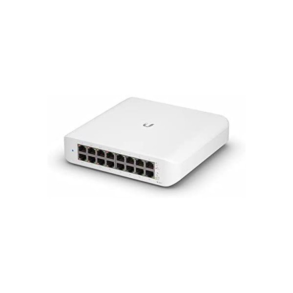 Switch Ubiquiti Lite 16 Poe de 16 Puertos Gestionado Poe+ X8 45 W (USW-LITE-16-POE)