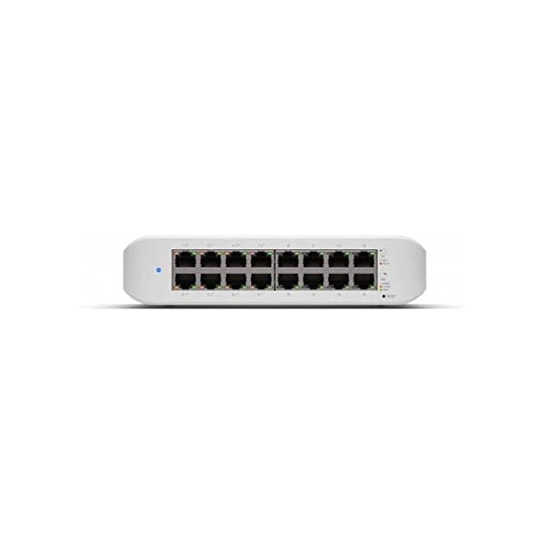Switch Ubiquiti Lite 16 Poe de 16 Puertos Gestionado Poe+ X8 45 W