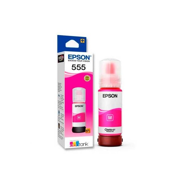Botella de Tinta Epson 1 Pieza(S) Original Magenta (T555320-AL)