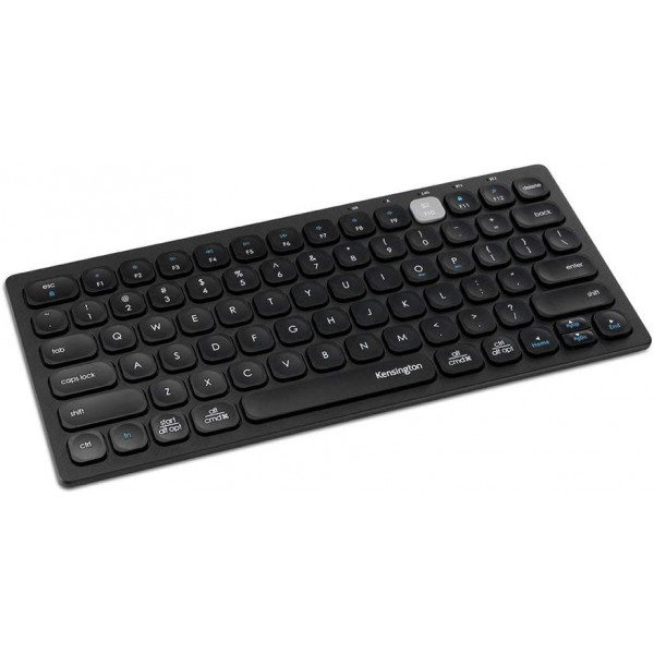 Teclado Compacto Wireless Kensington K75502, Multidispositivo, Negro