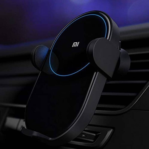 Cargador Wireless Xiaomi Mi Car Charger 20W, Compatible con Dispositivos Qi (24792)