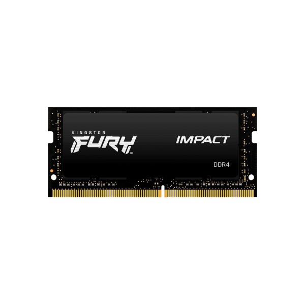 Memoria Ram  Ddr4 32GB 3200Mhz Kingston Fury Impact, So Dimm, Pc4 25600, Cl20, 1.2V (KF432S20IB/32)