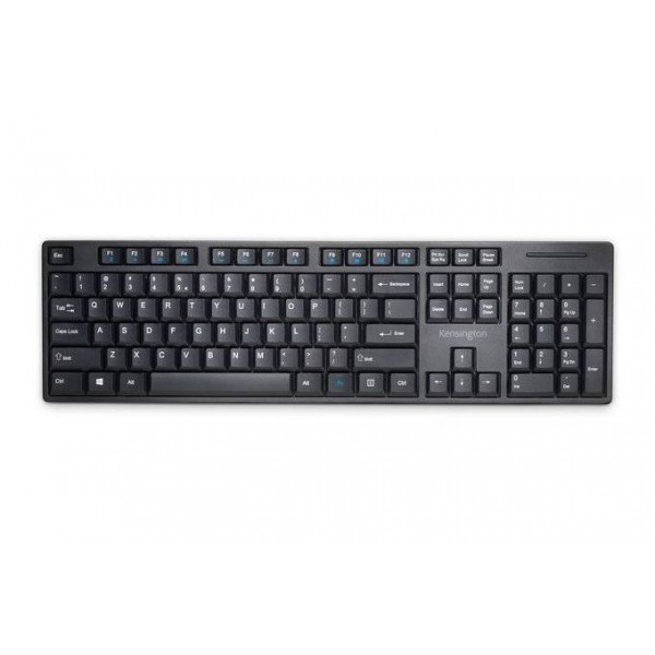 Teclado Kensington Inalámbrico Pro Fit, Anti-Derrames, Negro (27252 - K75234CL)