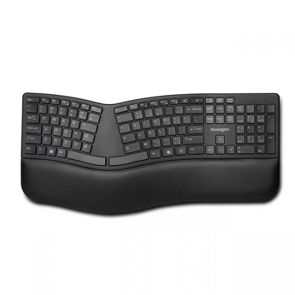 Teclado Pro Fit Ergonomico Inalámbrico Negro