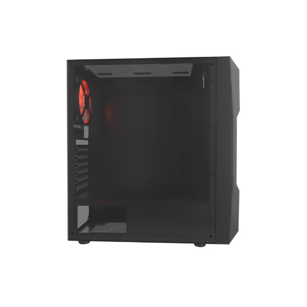 Gabinete Xtech Phobos Atx Mid Tower Case Gamer Blk W Logo Xt-Gmr4 (XT-GMR4)
