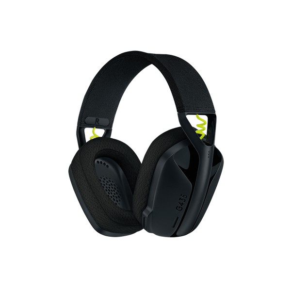 Audífonos Gamer Logitech G435 Lightspeed Bluetooth Black, Compatible Con Pc, Ps4, Ps5, Movil (981-001049)