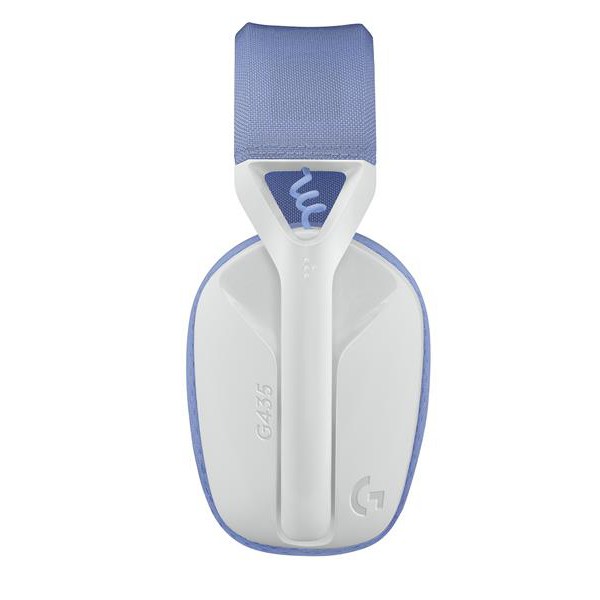 Audífonos Gamer Logitech G435 Lightspeed, Dongle Usb, Bluetooth, Blanco (981-001073)