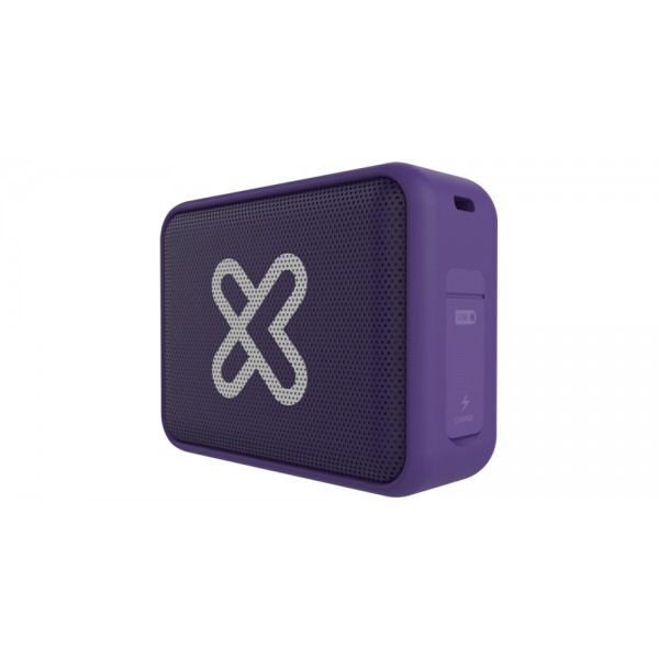 Parlante Portátil Klip Xtreme Port Tws, Bluetooth, Ipx7, Morado Kbs025Pr