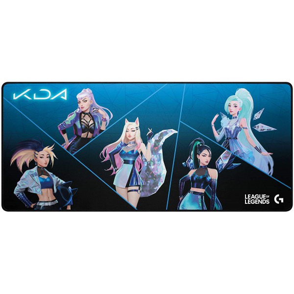 Mousepad Gamer Logitech G840, Xl, Edicion Kda League Of Legends, 40x90 Cm
